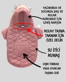 Pink Comfie Köpek Montu, Köpek Ceketi, Köpek Dış Giyim - 5
