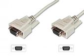 DIGITUS D-SUB 9 VERİ TRANSFER 3MT AK-610106-030-E - 1