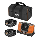 AEG SET LL 1850SHD Akü 5Ah + Şarj Aleti Paket - T4935478945 - 1