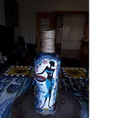 Himarry el yapımı dekoratif afrikalı kadın biblo - 1