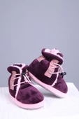 Babyhola Kız Erkek Bebek Velsoft Panduf Ayakkabı Kışlık Hediyelik 8101 - 2