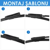 RBW Muz Silecek Takımı Renault Fluence 2010 - 2018 ile uyumlu thumbnail 3