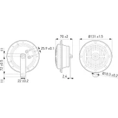 Hella DL50 Süperton Korna İkili Set 12V 310-380 Hz 114 dB thumbnail 3