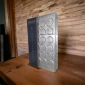 Polikarbon Yuvarlak Pralin Çikolata Kalıbı 13.5 gr | Cm-1305 thumbnail 2