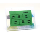 Karışık Üniversal Mini Bıçak Sigorta Plastik Kutulu 100'lü Paket - 3