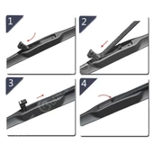 RBW Hybrid Ön Silecek Takımı Mitsubishi L200 2009-2018 ile uyumlu thumbnail 3