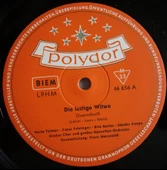 Die Lustige Witwe / Der Graf Von Luxemburg (Querschnitte) - Vinly Plak alithestereo - 3