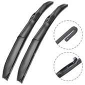 Bulacaksin Hibrit Ön Silecek Takımı Renault Megane 2 2003-2005 ile uyumlu - 2