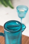 Arkilik Barok 1,5 Lt Aquamarin Sürahi (Buzdolabı Kapak Rafına Sığar) - 3