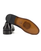 Maestro Siyah Hakiki Deri Klasik Erkek Ayakkabı - 3