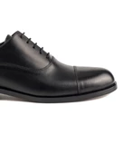 Maestro Siyah Hakiki Deri Klasik Erkek Ayakkabı - 5