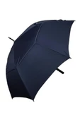 Snotline-April Protokol Erkek Şemsiye Çift Tente 120 Cm Çap Siyah Renk Jumbo Boy - 1