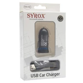 Syrox Nokia İnce Usb Portlu Araç Şarj Cihazı C24 - 3