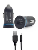 Syrox Nokia İnce Usb Portlu Araç Şarj Cihazı C24 - 1