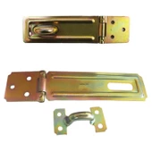 Sandık Kutu Askısı 30 Luk Menteşeli Kilit Aparatı Tosba Kilit 32 mm Asma Kilit 2'li Set - 4