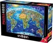 Anatolian 4000 Parça Dünyanın Simgeleri Puzzle - Adrian Chesterman thumbnail 2