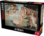 Anatolian 2000 Parça Venüs'ün Doğuşu Puzzle - Botticelli thumbnail 2