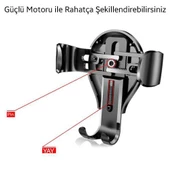 Baseus Araç İçi Telefon Tutucu Car Mount İphone Samsung Xiaomi Huawei Sony Lg Uyumlu - 2