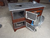 BÜYÜK BOY DERİN OCAK FIRINLI DÖKÜM KUZİNE MAŞİNGA -KÖMÜR -ODUN SOBASI - 2