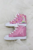 GA&LA ışıklı elsa baskılı converse ayakkabı - 8