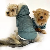 Poof Green Köpek Montu, Köpek Ceketi, Köpek Dış Giyim - 1