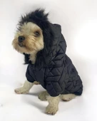 Luxy Black Köpek Montu, Köpek Ceketi, Köpek Dış Giyim - 7