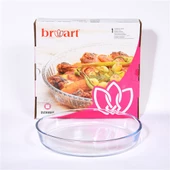 Broart Takım Sade Yuvarlak Tepsı thumbnail 1