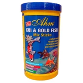Ahm Pond Mix Sticks Koi Ve Japon Balığı Yemi 1000 ml - 1