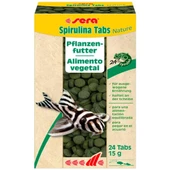 Sera Spirulina Nature Tablet Balık Yemi 24 Tab - 1