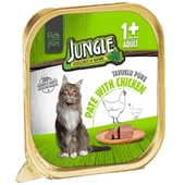 Jungle Kedi Yaş Mama Tavuklu Ezme 100 Gr thumbnail 2