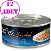 Reflex Plus Essential Atlantik Ton Balıklı Yetişkin Kedi Konservesi 70 Gr 12 AD thumbnail 2