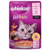 Whiskas Tasty Mix Somonlu Havuçlu Kedi Maması 85 Gr - 1