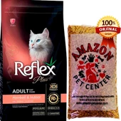 Reflex Plus Hairball Somonlu Yetişkin Kedi Maması Açık 1 Kg - 1