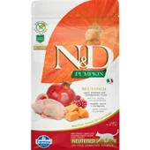 N&D Kısır Kedi Maması Balkabaklı Bıldırcınlı Narlı 1,5 Kg - 1