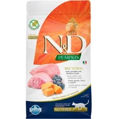 ND Balkabaklı Kuzu Etli Yaban Mersinli Kısırlaştırılmış Kedi Maması 1.5kg - 1