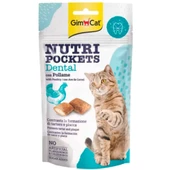 Gimcat Nutripockets Dental Peynirli Kedi Ödülü 60 Gr - 1