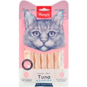 Wanpy Ton Balıklı Karidesli Likit Sıvı Kedi Ödülü 14 Gr X 5 Li - 1