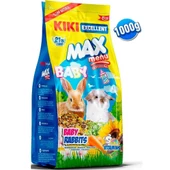 KIKI Excellent Max Menu Yavru Tavşan Yemi 1000gr - 1