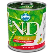 N&D Prime Tahılsız Tavuklu Narlı Yetişkin Köpek Konservesi 285 Gr - 1