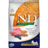 ND Düşük Tahıllı Kuzu Etli Yaban Mersini Küçük Irk Yetişkin Köpek Maması 2,5 Kg - 1