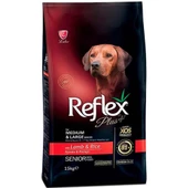 Reflex Plus Senior +7 Kuzulu Yaşlı Köpek Maması 15 Kg - 1