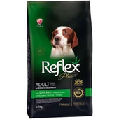 Reflex Plus Orta Büyük Irk Tavuklu Yetişkin Köpek Maması 15 KG - 1