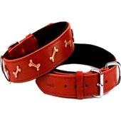 Doggie Deri Boyun Tasması Kahverengi SBT 4062 L - 1