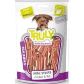 Truly Training Tavuklu ve Balıklı Yumuşak Mini Şerit Yavru Köpek Ödül Maması 90 Gr - 1