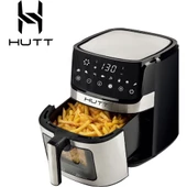 Hutt Oa6 Air Fryer 6,5 Lt. Cam Kapaklı Xxl 1700W Yağsız Fritöz Oa6 - 3