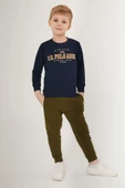 U.S. Polo Assn. 1501 Authenic Brand Erkek Çocuk Pijama Takımı - 3