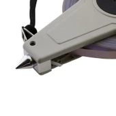 Saplı Şerit Metre Pratik Makaralı Kollu Tutamaklı Çelik 50 Metre Arazi Adli Olay Yeri Ölçüm Metresi thumbnail 4