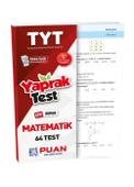 Puan Yayınları Tyt Matematik Yaprak Test - 1