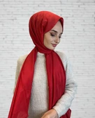 Harem Scarf Brisa Vual Şal 00816  KIRMIZI thumbnail 1