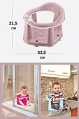 Flosoft Kaymaz Vakum Ayaklı Bebek Banyo Oturağı & Mama Oturağı 2in1 - 2